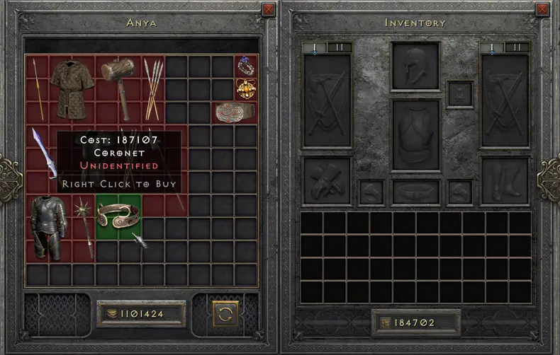 Coronet Shopping Info