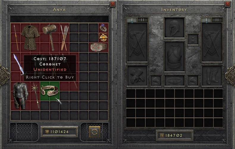 Coronet Shopping Info