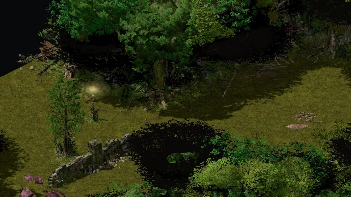 Flayer Jungle Pygmy SW decoy clearing: no altar and no waypoint