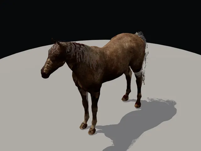 Unused HD horse model from the Diablo 2 Resurrected game files