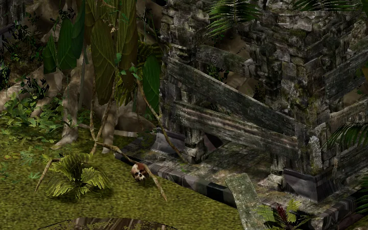 Costdownkevin chalk stick figure on a wall in Great Marsh, Diablo 2 Resurrected HD